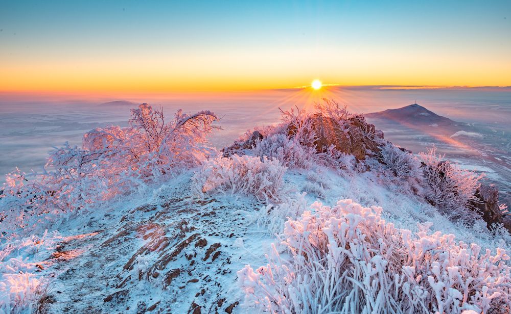 Утро на Бештау