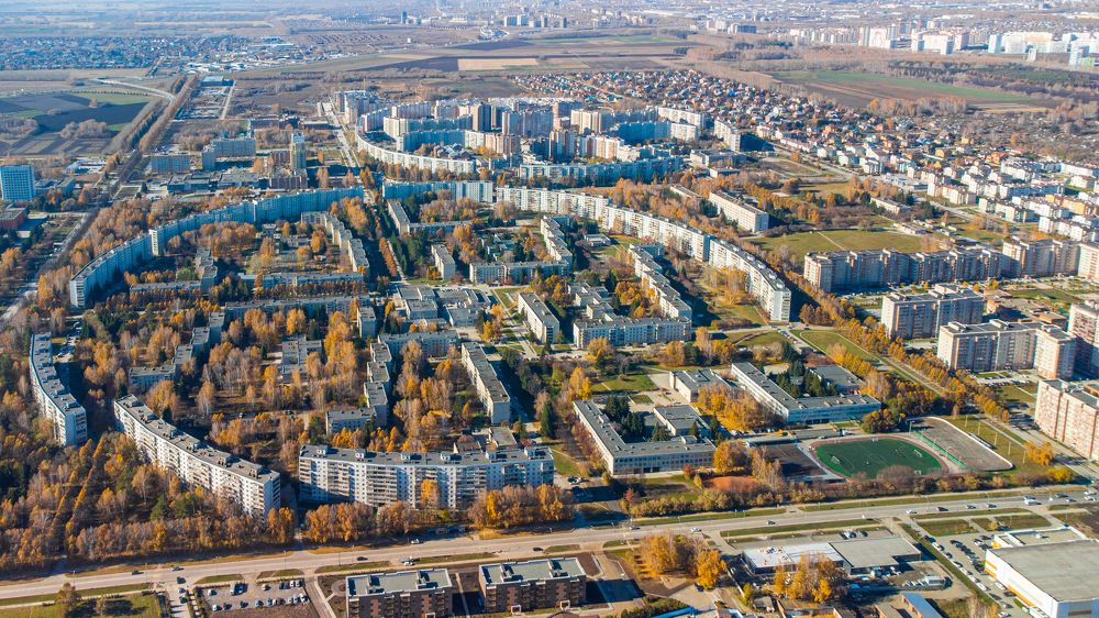 Поселок Краснообск // Krasnoobsk settlement