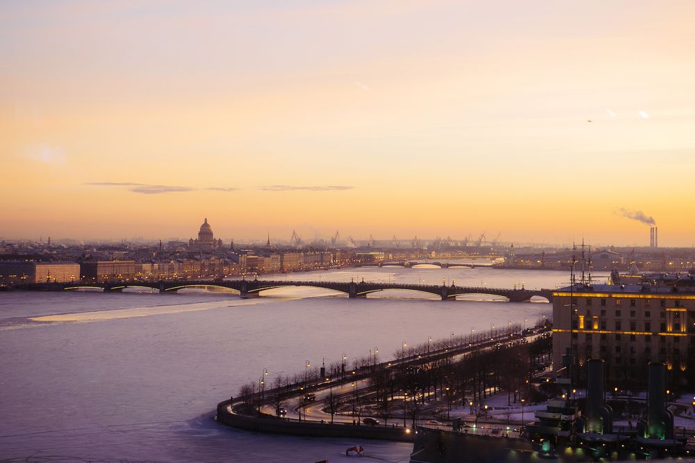 Зимний Петербург