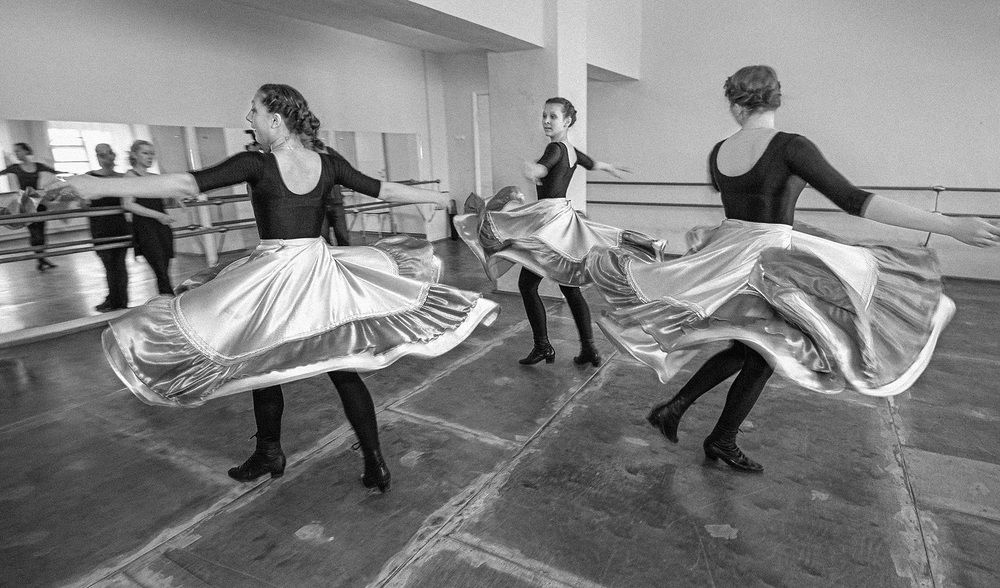 Разогрев перед выступлением