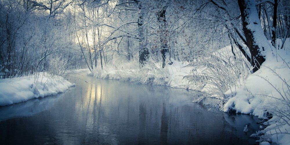 У зимней у реки