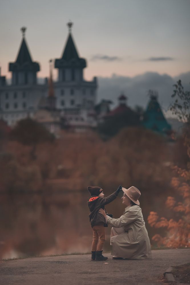 Прогулка с мамой