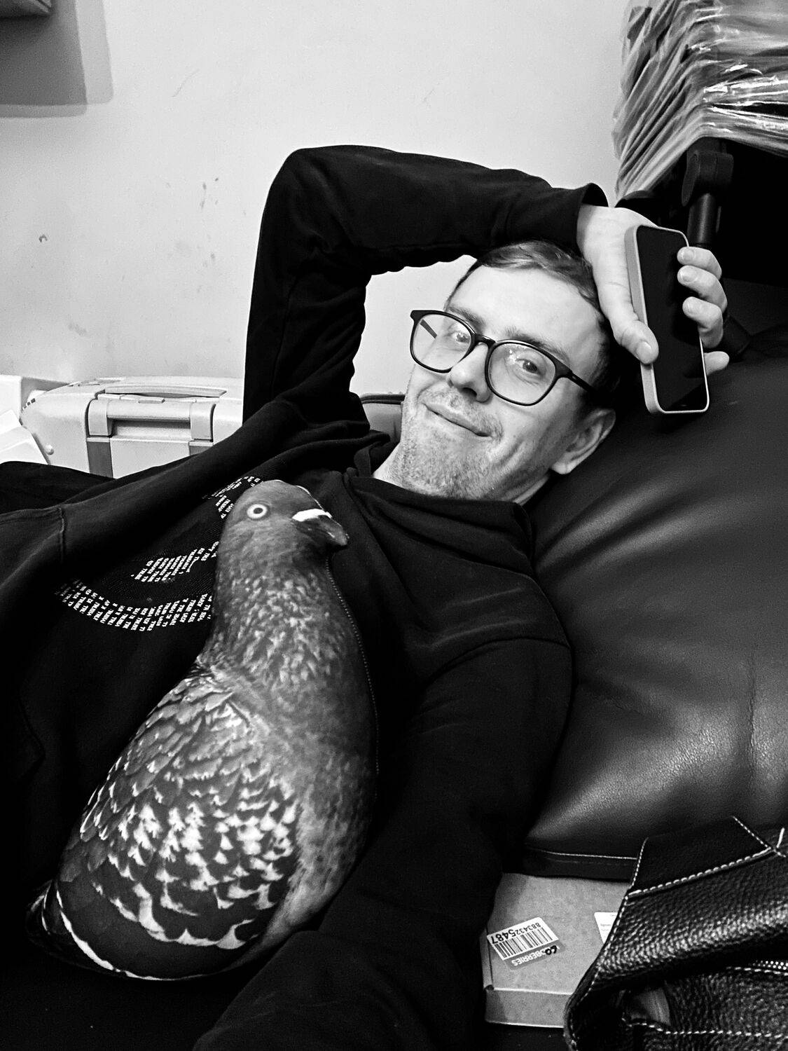 Daniel and pigeon
