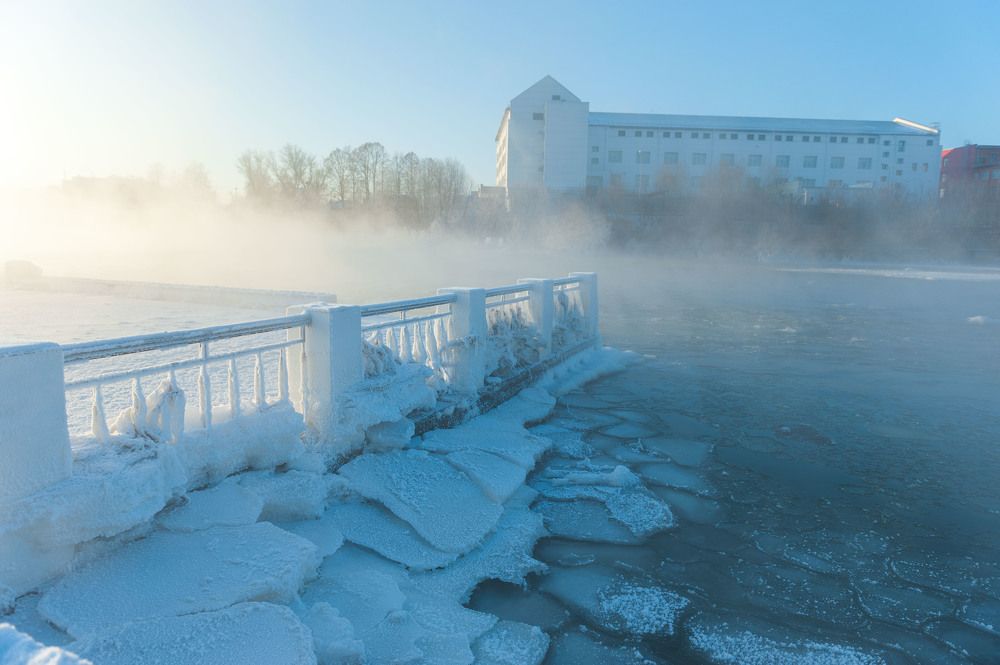 утро набережная , Тула