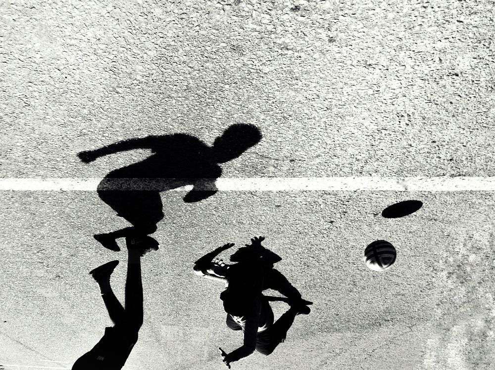 A goal in the shadow\'s target