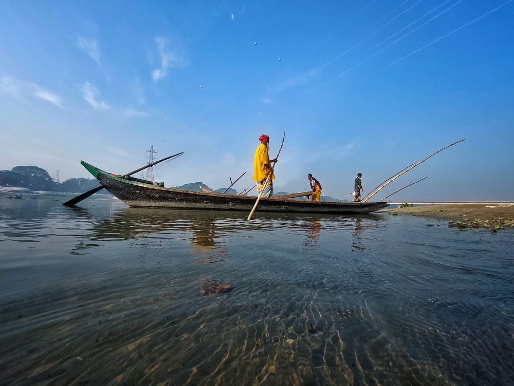 The boatman of Kheya Ghat