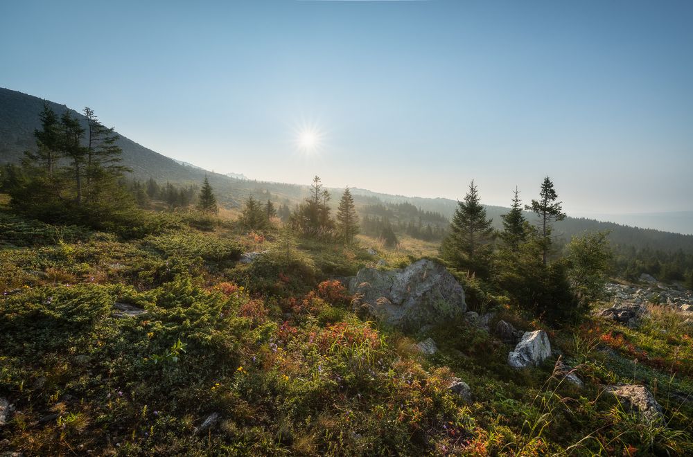 Раннее утро на Нургуше