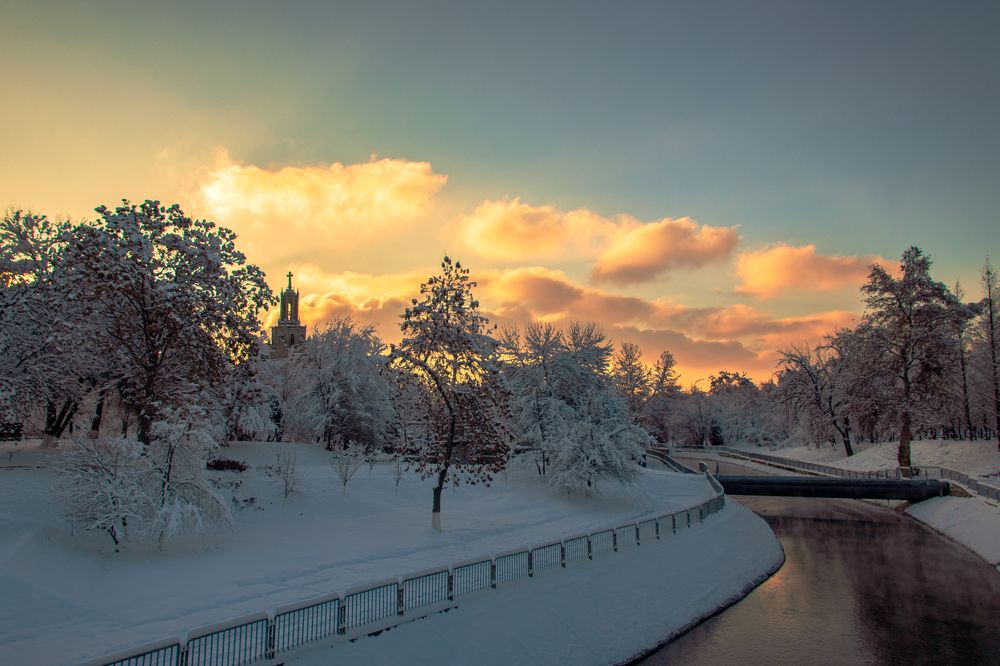 Зимний закат