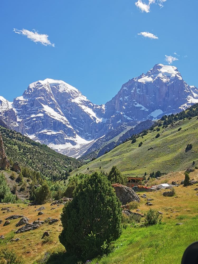 Aloudin lakes area, Tajikistan