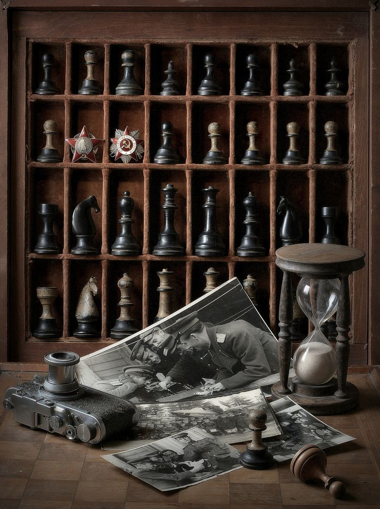 Старые отцовские шахматы