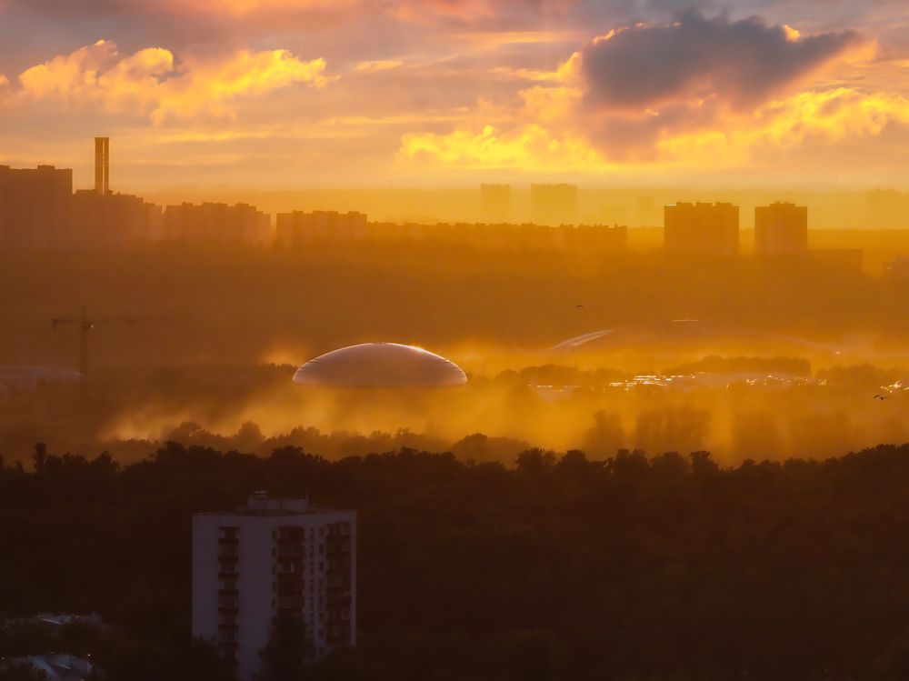 Посадка НЛО