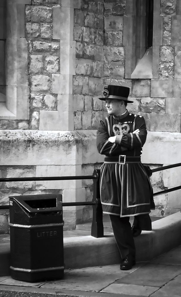 Beefeater. Tower of London.