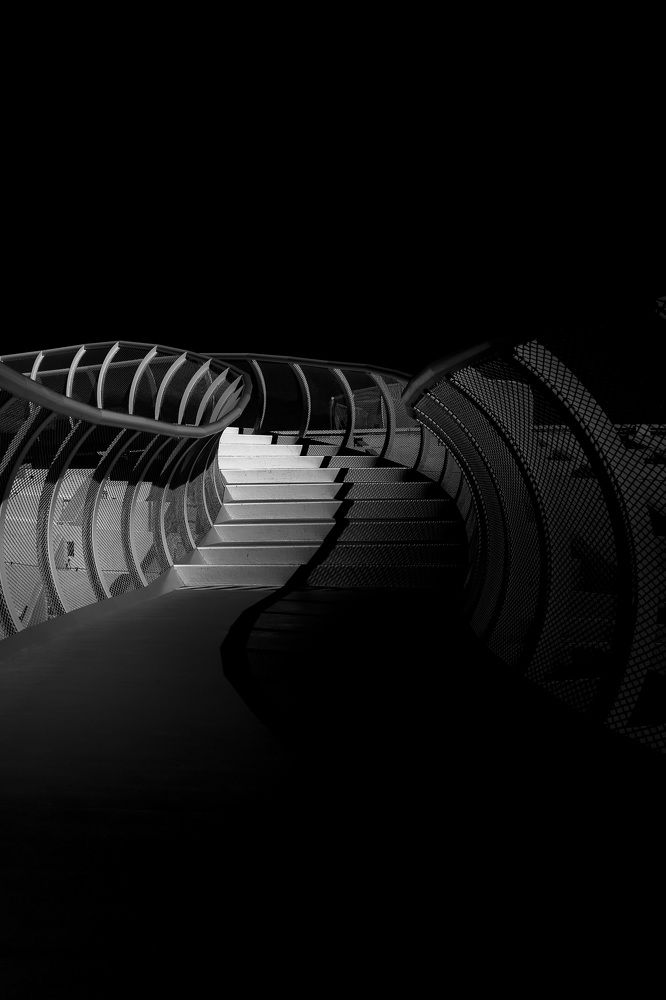 Black and white path