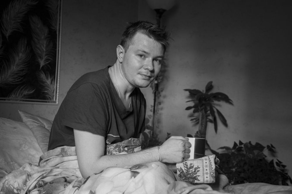 Сынок заболел.