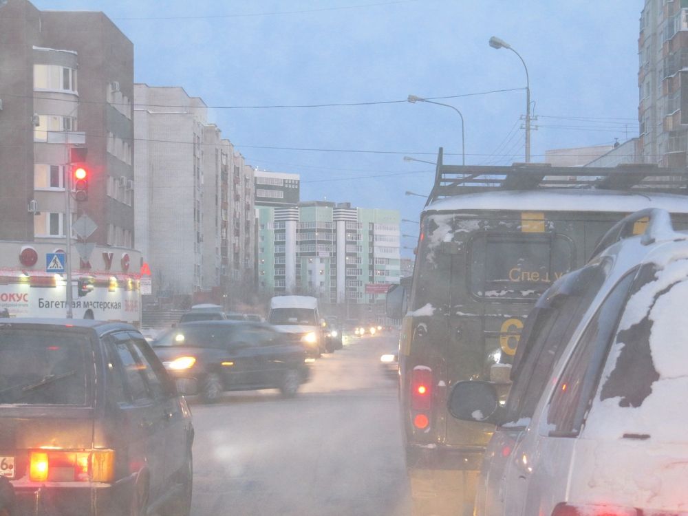 Зимний день -45С