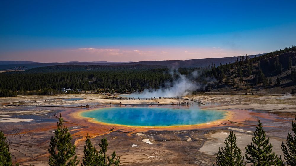 The Grand Prismatic Spring