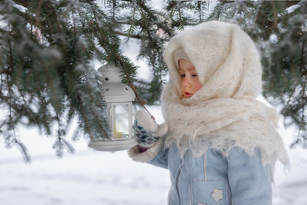 Одним зимним днем.