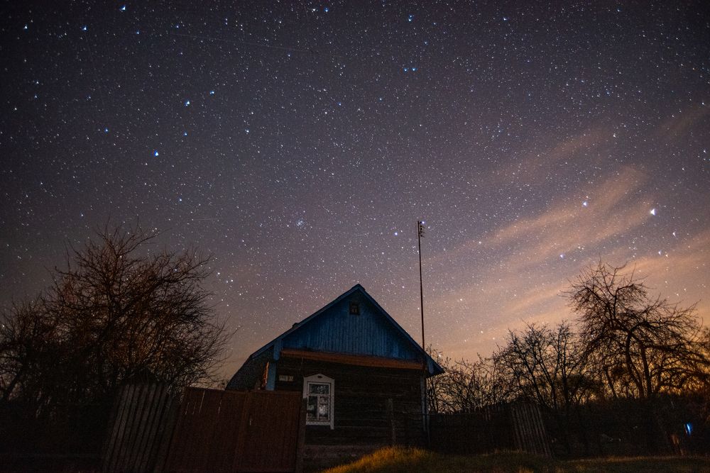 Ночь в деревне