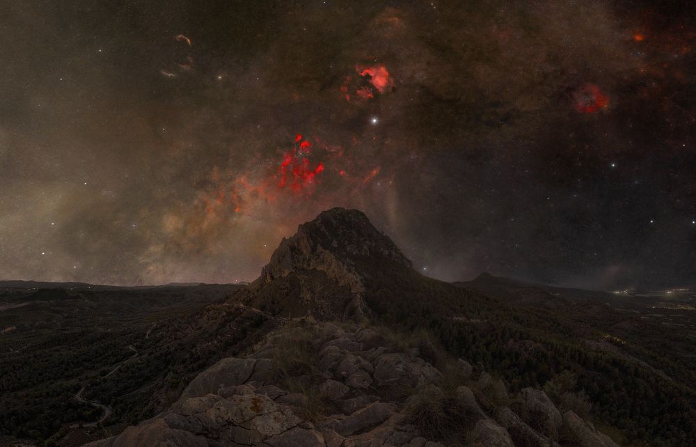 Deneb y nebulosa de Norteamerica