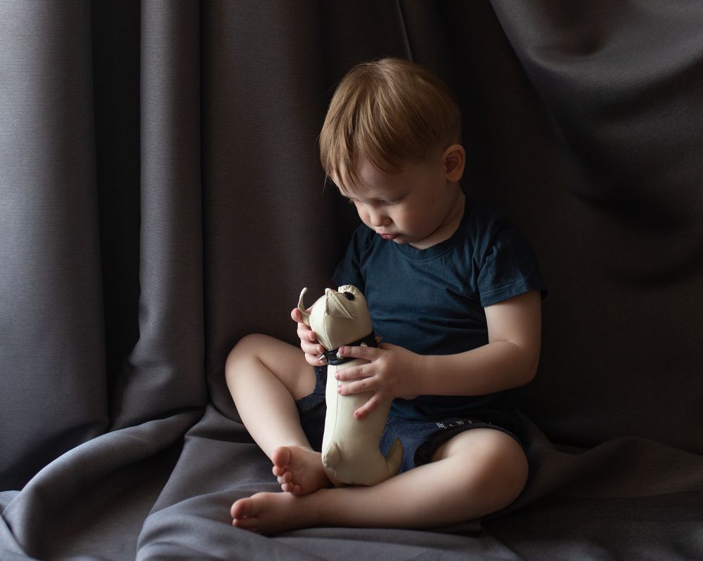 С любимой игрушкой