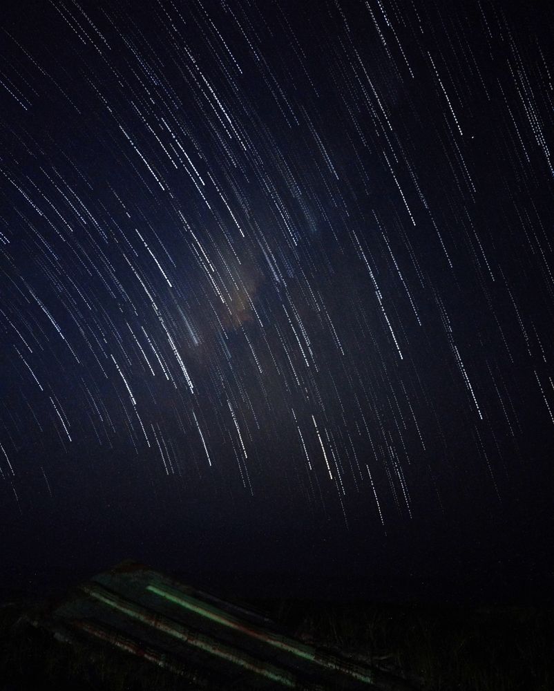 Star trails