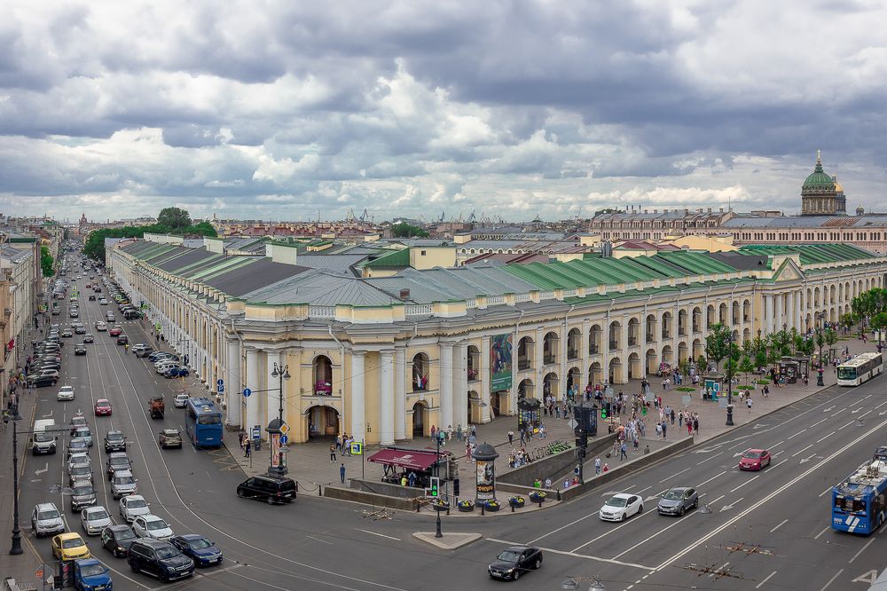 Вид на Большой Гостиный двор
