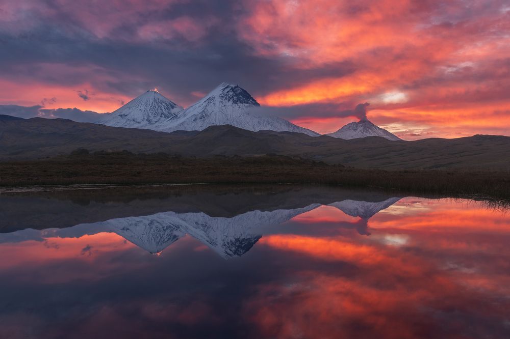 Sunrise over the Giants