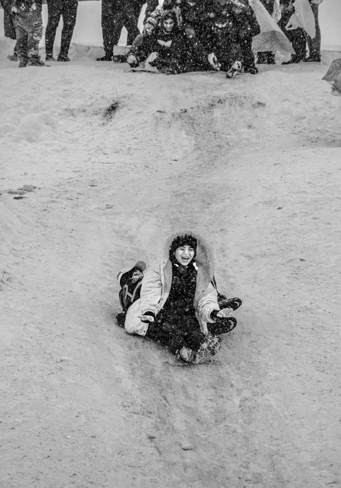 Happiness at movement