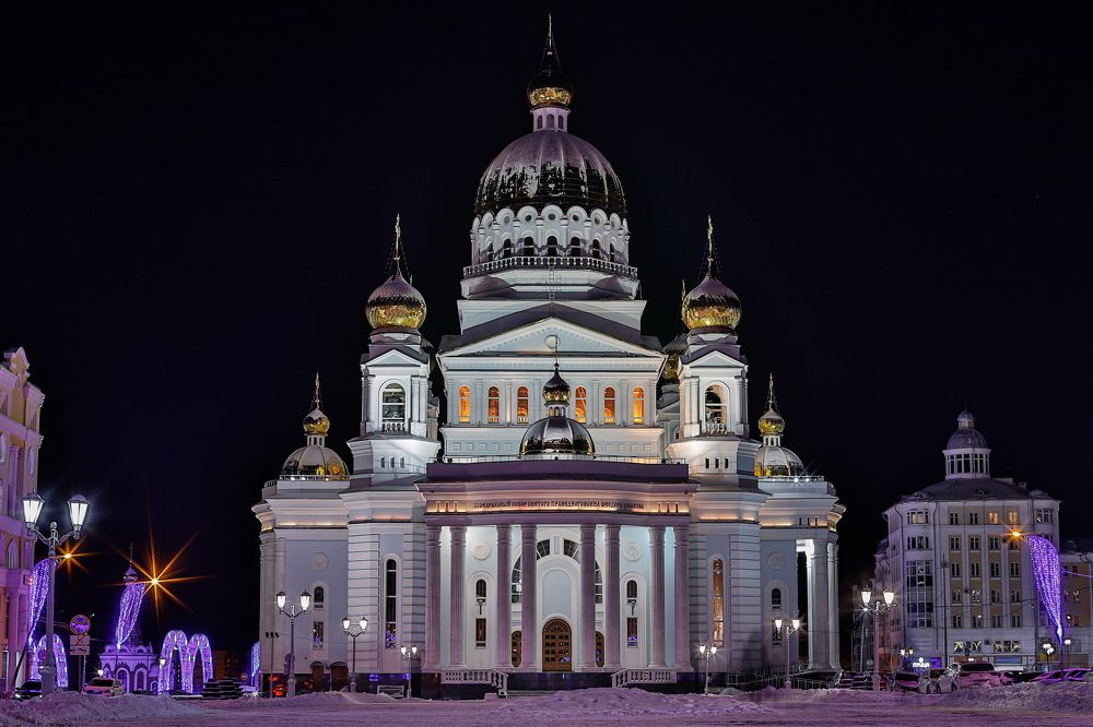 Кафедральный Собор Святого Феодора Ушакова. Саранск. Россия
