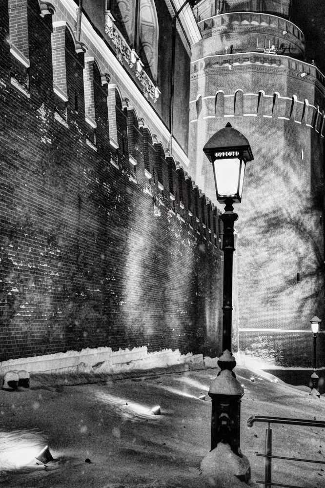 Ночь, улица, фонарь