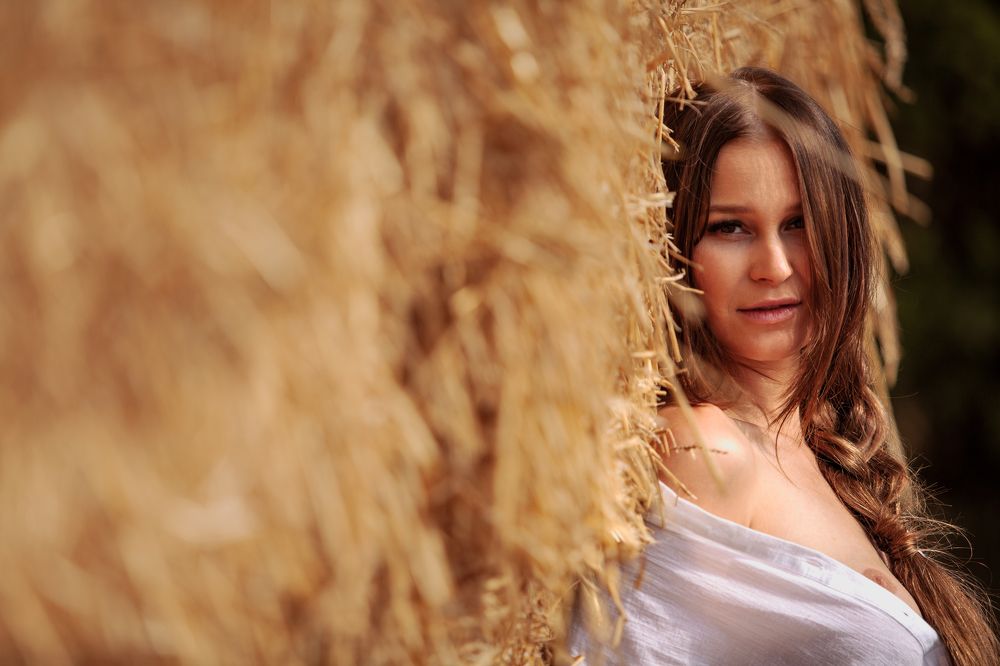 Girl&Hay