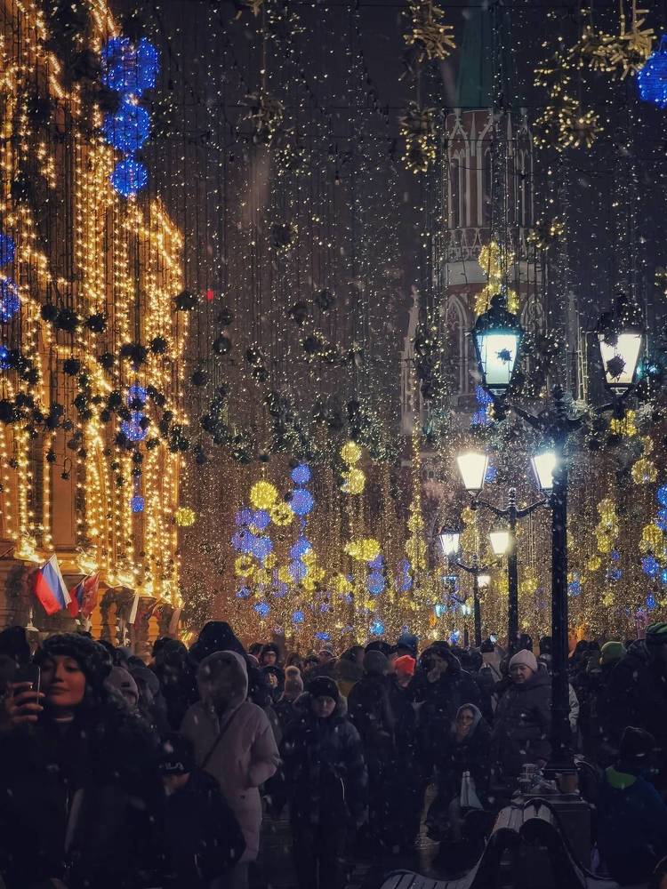 Новогодняя Москва