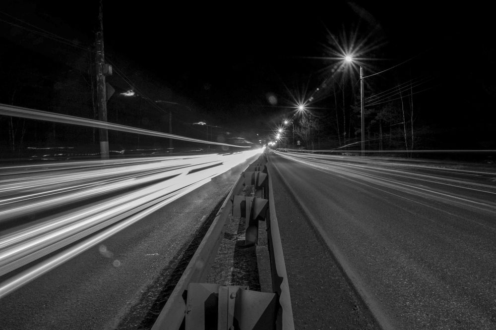 Ночное движение.