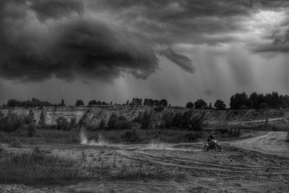 За минуты до грозы