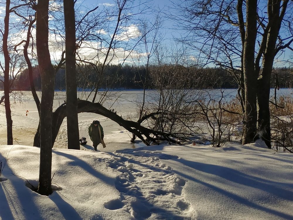 Возвращение с рыбалки