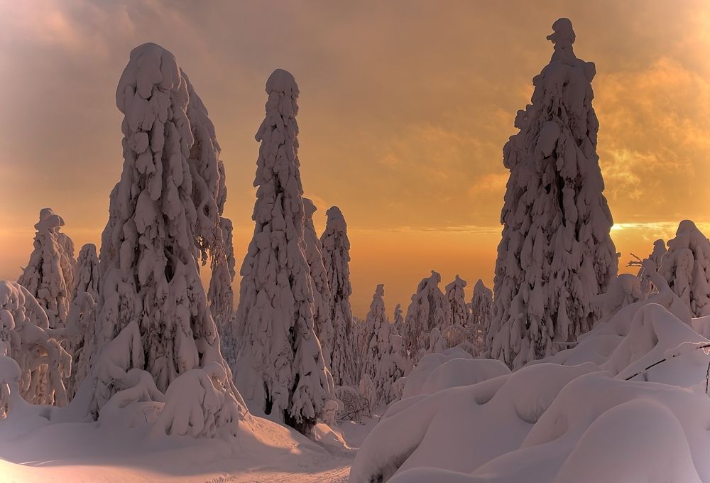 Закат в Пермском крае