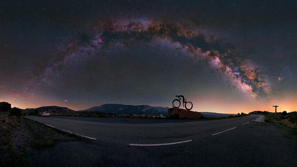 The galactic Cyclist