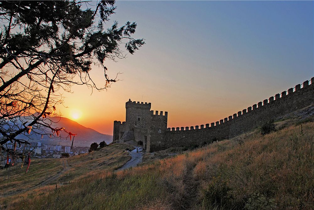 Генуэзская крепость. Город Судак