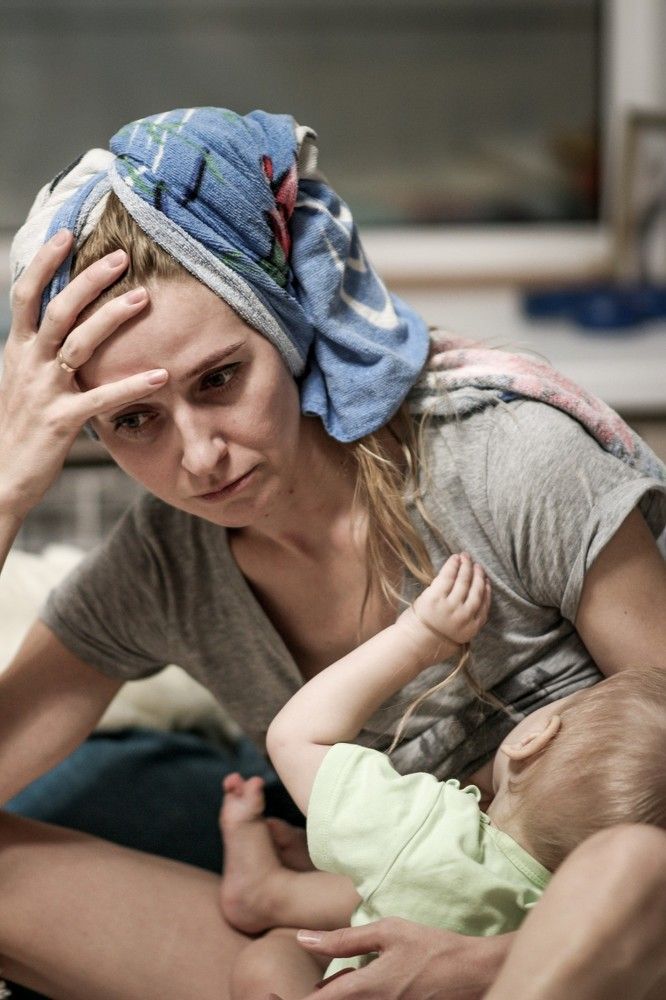 Трудности материнства