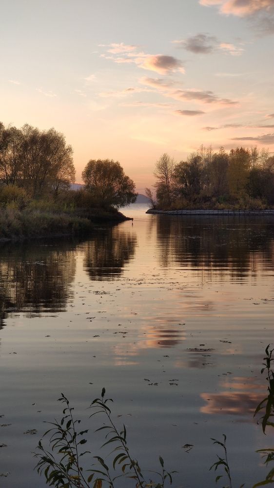 Провожая день тихо