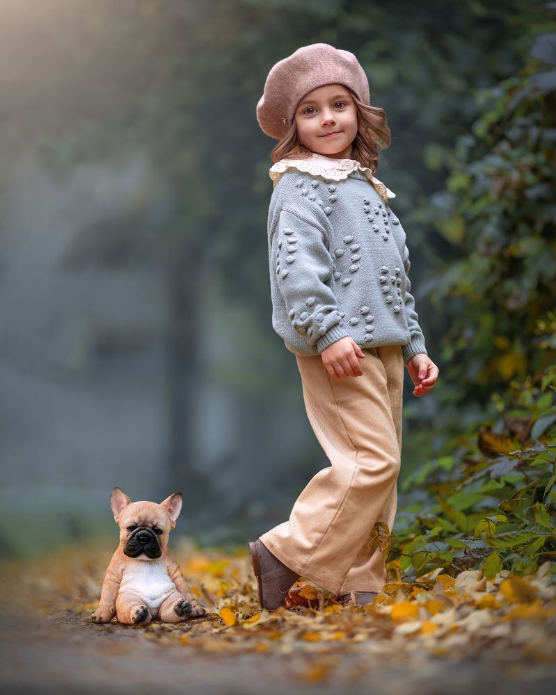 Амели в саду