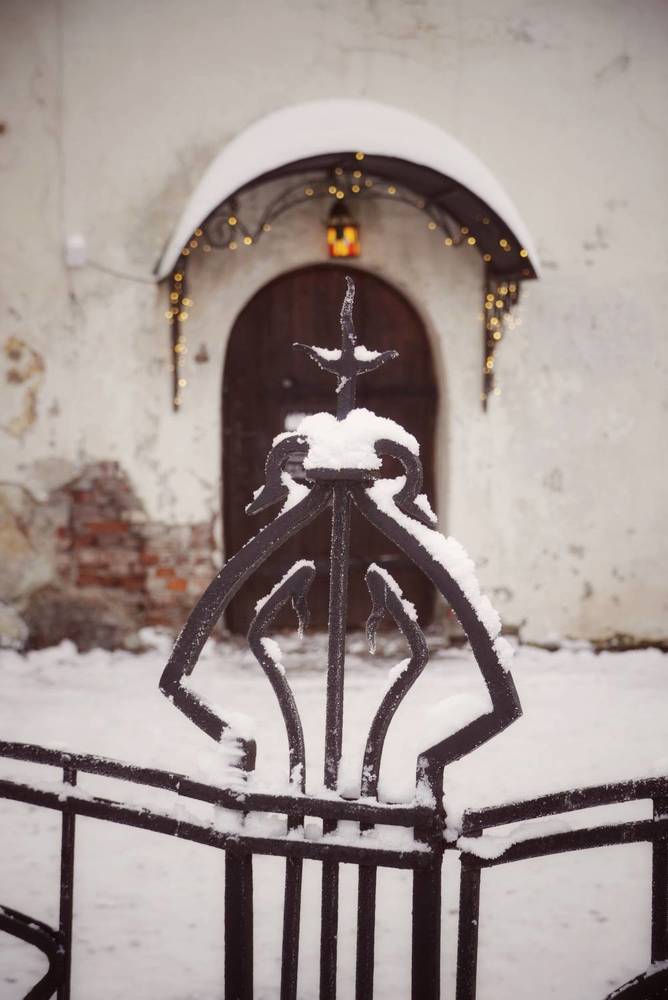 Зима в старом городе