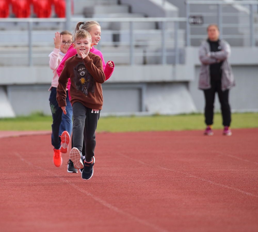 Тренировка маленьких чемпионов
