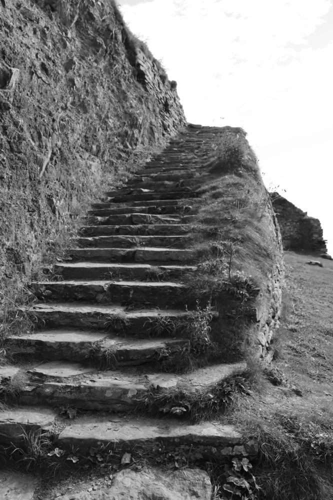 Whaligoe Steps in Caithness Scotland