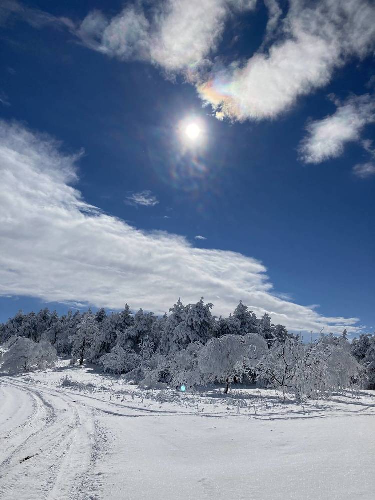 The change of weather on the Jinal ridge.Смена погоды на Джинальском хребте.