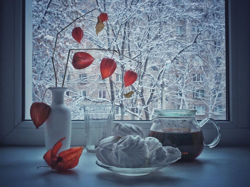 Огоньки на окошке...