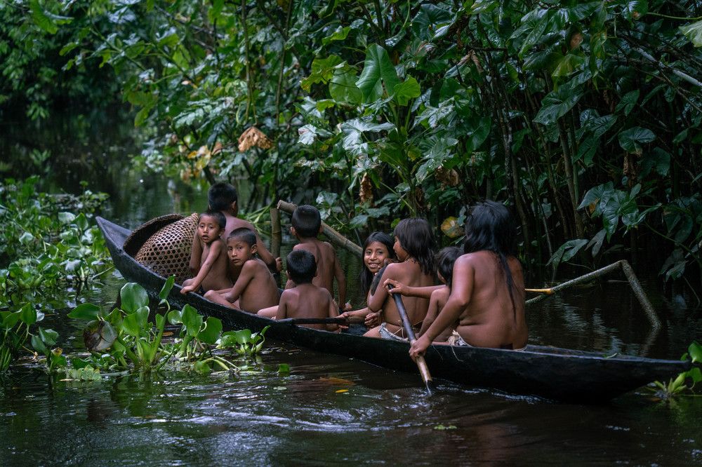 Warao People, Orinoco, Venezuela