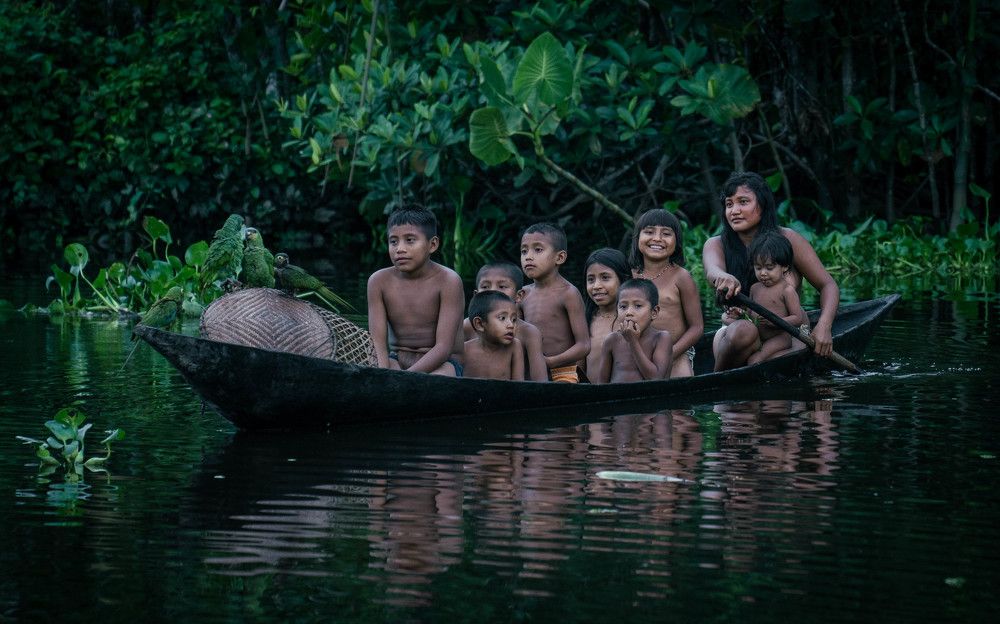 Warao People, Orinoco, Venezuela