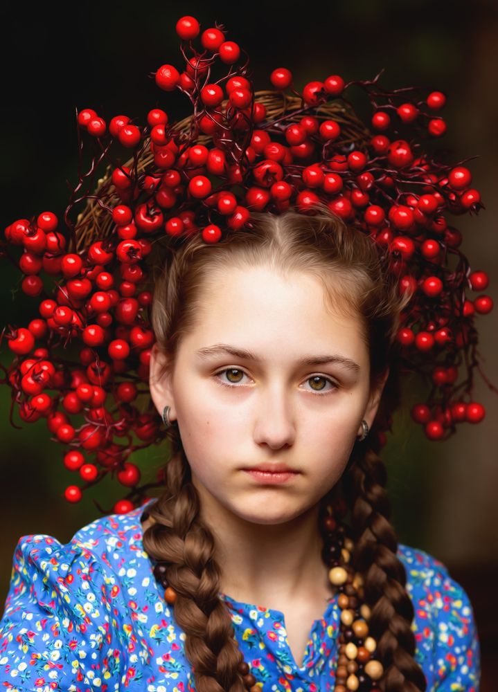 Рябиновый венок