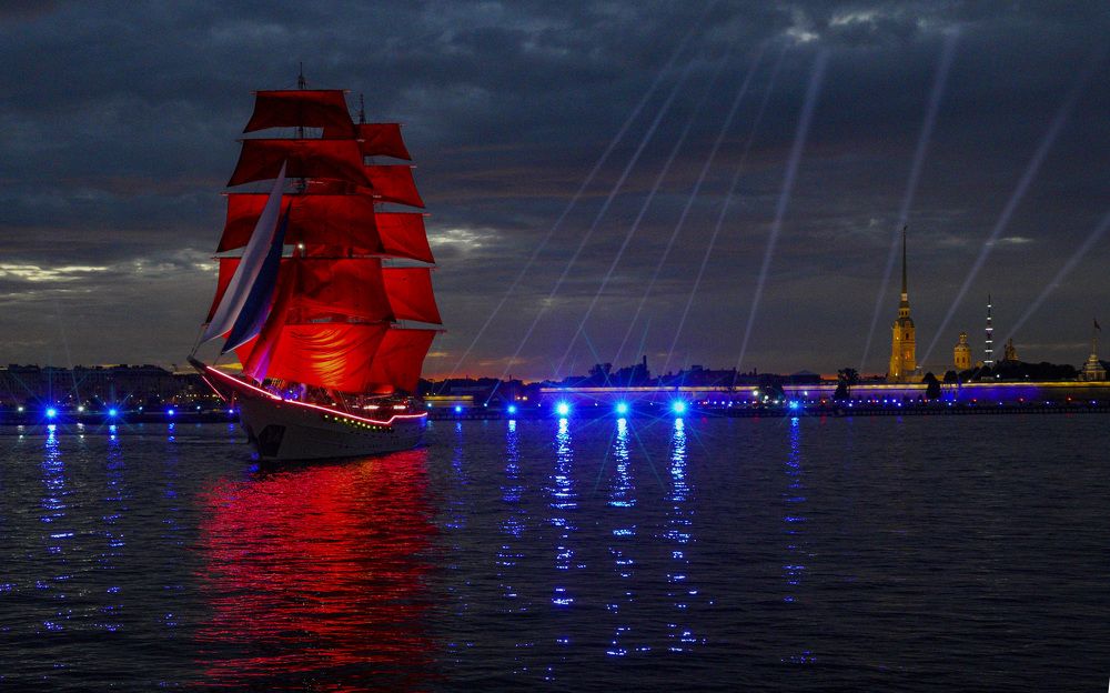 Алые. Репетиция.